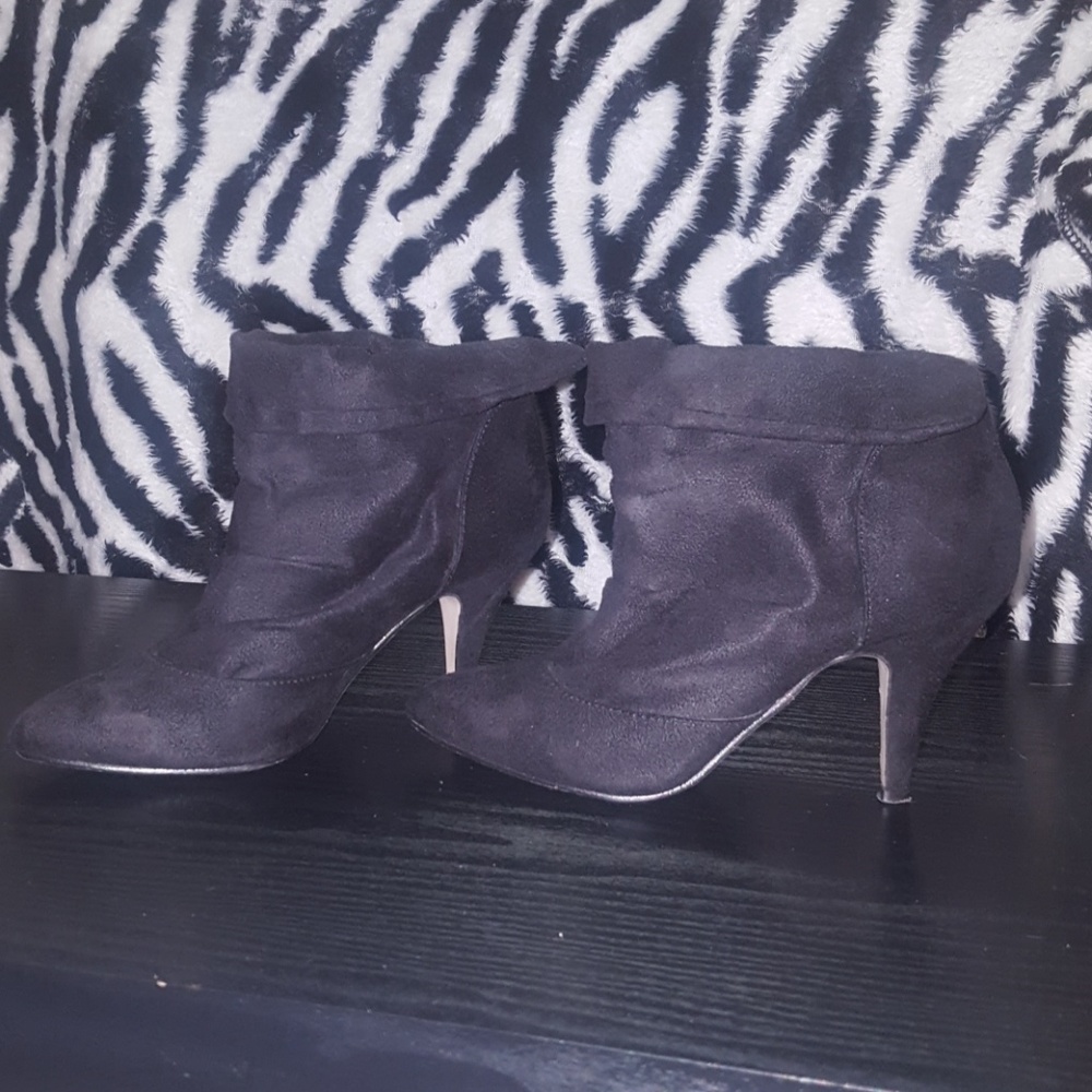 Suede Booties